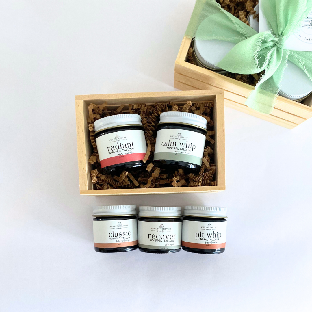 Wooden Crate Gift Set Sampler (Mix and Match)